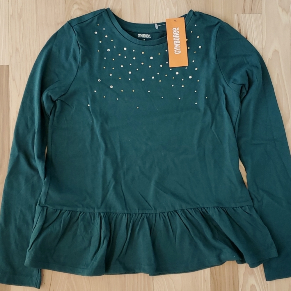 GYMBOREE All Spruced Up Peplum Tee